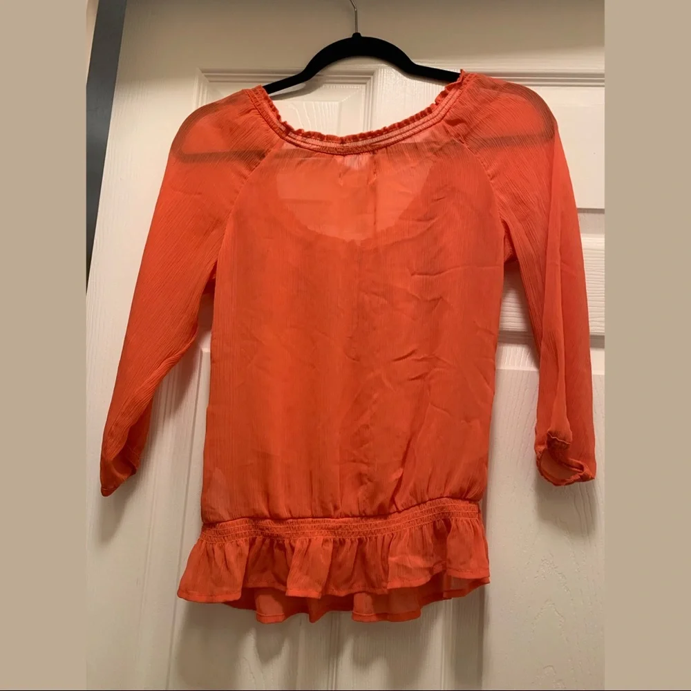 Hollister sheer top - Picture 2 of 2